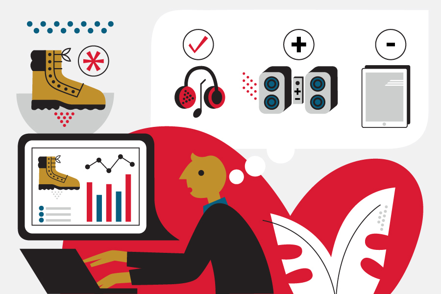 A user tracking inventory on RyderShip e-commerce software