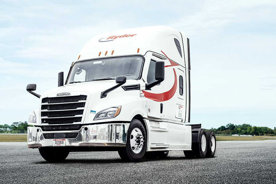 ryder semi truck lease